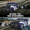 RC Car 1:14 4WD Remote Control Drift Car 15MPH High Speed Vehicle Toy Trucks with Drifting Racing Tires, 2 Rechargeable Batteries