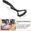 2pcs Automotive Adjustable Standing Aid Safety Handle Vehicle Support Grip Handle Disability Help Car Hand Hook (Black)