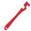28cm PP Oven Rack Push Pull Tool with Longer Handle, Shelf Puller for Air Fryer Toaster Ovens and Kitchen Oven