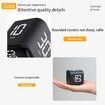 Cube Timer, Rotation Timer, 5/10/30/60 Minutes and Custom Countdown, Productivity Timer, Pause and Resume, Silent, Vibration and Alarm,Black