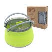 Collapsible Camping Kettle for Hiking, Backpacking and Outdoors 1 Liter Capacity