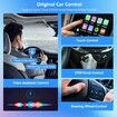 Wireless Carplay Adapter for Android Auto,Wireless Car Ai Box,2in1 Wireless Dongle Adapter,Plug & Play,Carplay Adapter for OEM CarPlay,Fast Connect,Online Update