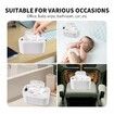 Wipe Warmer and Wet Wipes Dispenser, 5 Modes of Temperature Heating Control Portable Diaper Wipes Warmer for Shower Gifts White