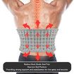 Cordless Heating Pad with Massager, Portable Heating Pad Back Brace with 3 Heating & Vibration Modes, Back Heat Support Belt