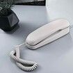 Landline Phone - Durable Corded Phone for The Office,Mini Phone uses HD Sound Chips,Making The Sound Clearer,It is Suitable for Office and Home use,and More (Warm White)