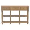 Console Table 110x30x76cm Engineered Wood