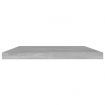 Bookshelf Boards 4 pcs Concrete Grey 60x10x1.5 cm Engineered Wood