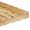 Dining Table 160x80x76 cm Rough Mango Wood