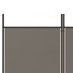 6-Panel Room Divider Anthracite 300x200 cm Fabric