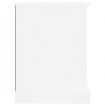 TV Cabinet White 73x35.5x47.5 cm Engineered Wood