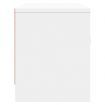TV Cabinet White 102x30x37.5 cm Engineered Wood
