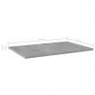 Bookshelf Boards 4 pcs Concrete Grey 60x40x1.5 cm Engineered Wood