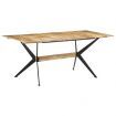 Dining Table 180x90x76 cm Solid Mango Wood