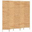 Room Divider 5-Panel 205x180 cm Water Hyacinth