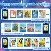 Smart Phone Toys Kids Touch Screen MP3 Player Dual Camera Learning Birthday Gifts Educational 4-6 Years Boys Fun Playtime