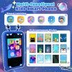 Smart Phone Toys Kids Touch Screen MP3 Player Dual Camera Learning Birthday Gifts Educational 4-6 Years Boys Fun Playtime