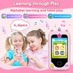 Kids Smart Phone for Girls with Unicorn Design Dual Cameras Music Games Touch Screen Learning Toy