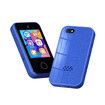 Smartphone Toy, Touch Screen Dual Camera with Music Flashlight, Alphabet Alarm Games Learning Toys, Birthday Gifts,Blue