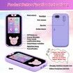 Kids Smart Phone Toys, Touch Screen MP3 Player,Learning Toys,Smart Kids Camera Christmas Birthday Gifts Toys for Girls Boys,Purple