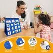 Large Kids Visual Schedule for Classroom & Home School Morning Bedtime Routine Daily Calendar for Kids with 72 Activity & 10 Blank Cards