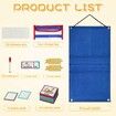 Large Kids Visual Schedule for Classroom & Home School Morning Bedtime Routine Daily Calendar for Kids with 72 Activity & 10 Blank Cards