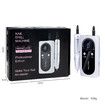 45000RPM Nail Drill Machine Electric Portable Nail File Rechargeable Nail Sander for Gel Nails Polishing for Home Manicure Salon,Colorful White