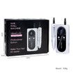 45000RPM Nail Drill Machine Electric Portable Nail File Rechargeable Nail Sander for Gel Nails Polishing for Home Manicure Salon,Colorful White