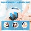 Knee Massager, Cordless Knee Massager with Multi-Function Screen, Physical Heating and Vibration Function, Gift for A Comforting Massage