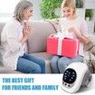 Knee Massager, Cordless Knee Massager with Multi-Function Screen, Physical Heating and Vibration Function, Gift for A Comforting Massage