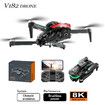 8K Drone Professional Three HD Camera Aerial Photography 2.4G Brushless Optical Flow Obstacle Avoidance FPV Drone