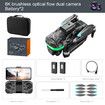 8K Drone Professional Three HD Camera Aerial Photography 2.4G Brushless Optical Flow Obstacle Avoidance FPV Drone