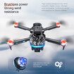 8K Drone Professional Three HD Camera Aerial Photography 2.4G Brushless Optical Flow Obstacle Avoidance FPV Drone