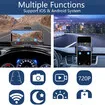 WiFi Wireless Backup Hitch Solar Camera, Magnetic Ease of Use Hitch Trailer Truck Connection to Phone