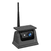 WiFi Wireless Backup Hitch Solar Camera, Magnetic Ease of Use Hitch Trailer Truck Connection to Phone
