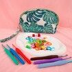 76pcs Crochet Kit for Beginners DIY handcraft knitting Including Crochet acrylic Yarn TPR hooks set storage bag