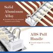 Pull Out Trousers Pants Hanger Rack Closet Wardrobe Clothes Organiser Jeans Tie Scarf Sliding Rail Storage Bar 22 Arms