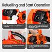 Petrol Leaf Blower 2 Stroke 26CC Cordless Hand Held Garden Lawn Yard Snow Dust Debris Blowing Machine