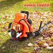Petrol Leaf Blower Backpack 4 Stroke 38CC Cordless Grass Garden Lawn Yard Dust Debris Blowing Machine