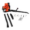 Petrol Leaf Blower Backpack 4 Stroke 38CC Cordless Grass Garden Lawn Yard Dust Debris Blowing Machine