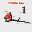 Petrol Leaf Blower Backpack 2 Stroke 65CC Single Cylinder Cordless Garden Lawn Yard Snow Dust Sand Blowing Machine