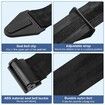 Seat Belt Adjuster, Adjustable Car Seat Belt Adjuster with Clips, Soft Seatbelt Adjuster to Protect Child's Neck and Face, Essential for Children's Travel (1 Pack)
