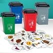 GARBAGE CLASSIFICATION GAME Disposal Recycling Toy Roadside Trash Can Kids Educational Card game