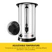 Maxkon 27L Water Dispenser Urn Instant Hot Cold Coffee Maker Tea Kettle Machine Commercial Home Stainless Steel with Tap