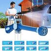 8in1 Jet Garden Car Water & Soap Dispenser Cannon Nozzle Spray Flowers, Pet Washing, Siding, Cars, Boats