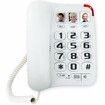 Landline Phones for Seniors Big Button Phone for Home with Picture Memory Speed Dial Function Suitable for Hearing Impaired Users