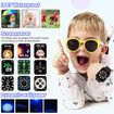4G Smart Watch for Kids,GPS Tracker Watch,2- Way Calling,Camera,SOS,WiFi,Touch Screen Kids Phone Watch for Boys Girls Gifts,Black