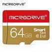 MicroDRIVE SD 64GB U3 Micro SD Card SD/TF Flash Card Memory Card  dash cams and surveillance camera  CCTV  with card adapter