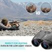 Binoculars 20x25 for Kids,High Power Easy Focus Binoculars with Low Light Vision,Compact Binoculars for Bird Watching and Travel (Black)