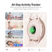 Smart Watch for Women Men Answer/Make Calls/Quick Text Reply/AI Voice Control,Smartwatch for Android Phones iPhone (Pink)