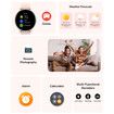 Smart Watch for Women Men Answer/Make Calls/Quick Text Reply/AI Voice Control,Smartwatch for Android Phones iPhone (Pink)